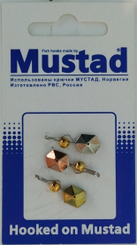 Набор мормышек с прижимом для мотыля тип- 9 (уп 3 шт) Набор мормышек с прижимом для мотыля тип- 9 (уп 3 шт)