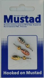 Набор мормышек с прижимом для мотыля тип- 5 (уп 3 шт) Набор мормышек с прижимом для мотыля тип- 5 (уп 3 шт)