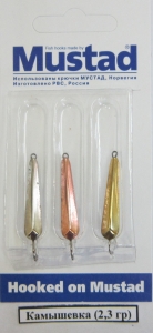 Набор блесен Камышевка -2,3 гр (уп 3 шт/блистер) Набор блесен Камышевка -2,3 гр (уп 3 шт/блистер)