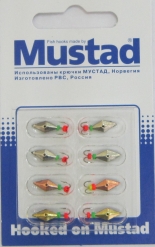 Приманка "Коза" тип - 2 107 (уп. 8 штук) Приманка "Коза" тип - 2 107 (уп. 8 штук)