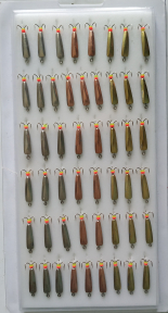 Приманка "Черт" тип - 3 222 (уп. 50 штук планшет) Приманка "Черт" тип - 3 222 (уп. 50 штук планшет)