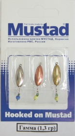 Набор блесен Гамма -1,3 гр  (уп 3 шт/блистер) с подвеской "Кошачий глаз" Набор блесен Гамма -1,3 гр  (уп 3 шт/блистер) с подвеской "Кошачий глаз"