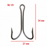 Двойные рыболовные крючки VMC 9908 №1/0 (упаковка 5 штук) Двойные рыболовные крючки VMC 9908 №1/0 (упаковка 5 штук)