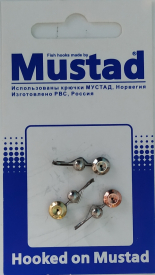 Набор мормышек с прижимом для мотыля тип- 1 (уп 3 шт) Набор мормышек с прижимом для мотыля тип- 1 (уп 3 шт)