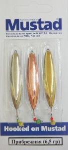 Набор блесен Прибрежная - 6,4 гр  (уп 3 шт/блистер) с подвеской "Кошачий глаз" Набор блесен Прибрежная - 6,4 гр  (уп 3 шт/блистер) с подвеской "Кошачий глаз"