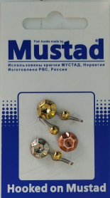 Набор мормышек с прижимом для мотыля тип- 10 (уп 3 шт) Набор мормышек с прижимом для мотыля тип- 10 (уп 3 шт)