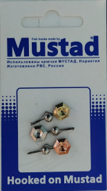 Набор мормышек с прижимом для мотыля тип- 3 (уп 3 шт) Набор мормышек с прижимом для мотыля тип- 3 (уп 3 шт)