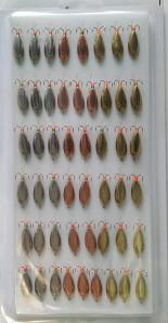 Приманка "Черт" тип - 3 254 (уп. 50 штук планшет) Приманка "Черт" тип - 3 254 (уп. 50 штук планшет)